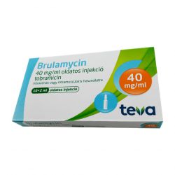 Бруламицин раствор для инъекций 40мг/мл 2мл! (80мг) ампулы №10 в Биробиджане и области фото
